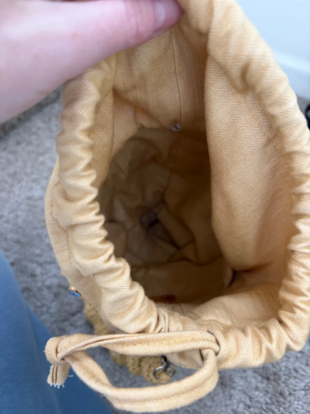 L’alingi Crystal Beaded Crochet Mini Hand Bag - Picture 4 of 7